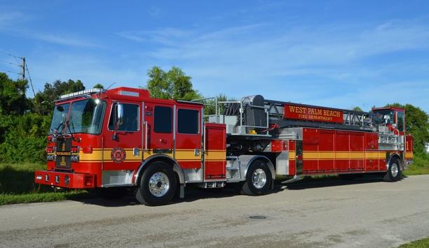 KME Delivers 101’ Tractor Drawn AerialCat (TDA) to West Palm Beach Fire Department