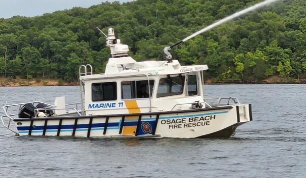 Lake Assault Boats Placed A 31-Foot Fireboat Into Service With The Osage Beach FD On Lake Of The Ozarks