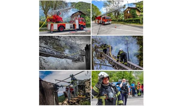 LEADER FLOWMATIC Nozzles Help To Extinguish A Residential Fire In Puget-Thénier City
