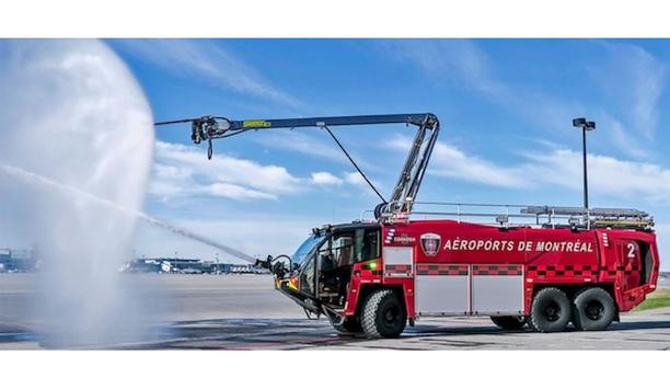 ADM Aéroports De Montréal Takes Delivery Of Five Oshkosh Airport Products Striker 6x6 ARFF Vehicles