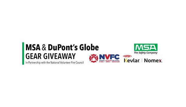 MSA, DuPont And NVFC Have Teamed Up To Provide Volunteer Fire Departments With Four Sets Of Globe Gear Through Giveaway Program