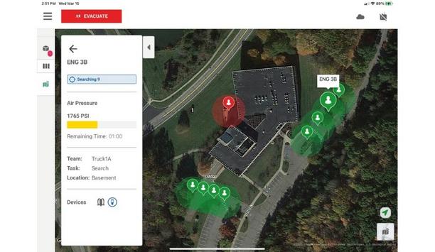 MSA Safety Has Released FireGrid™ Map View To Track Of A Firefighter's Estimated Location When Outside Of A Structure