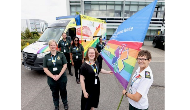 NEAS Transports The Celebration To Staff Working During UK Pride Festival