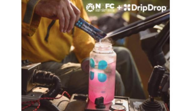 NVFC Partners With Dripdrop To Donate 547,000 Servings Of Dehydration Relief Mix To Volunteer Firefighters