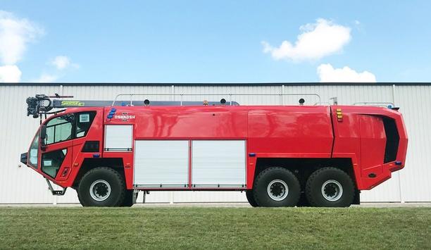 Oshkosh Provides Three Striker 6x6 ARFF Vehicles To Support Operations At The Isle Of Man Airport