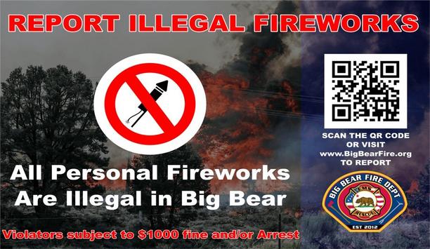 Report Of Illegal Fireworks