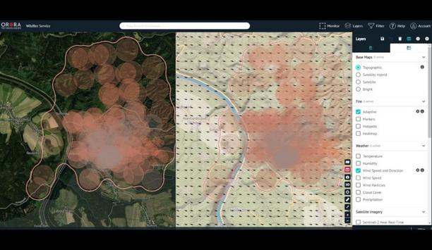 Rosenbauer And OroraTech Provide Short-Term Help With Information From Space For Forest Fire In Saxon, Switzerland