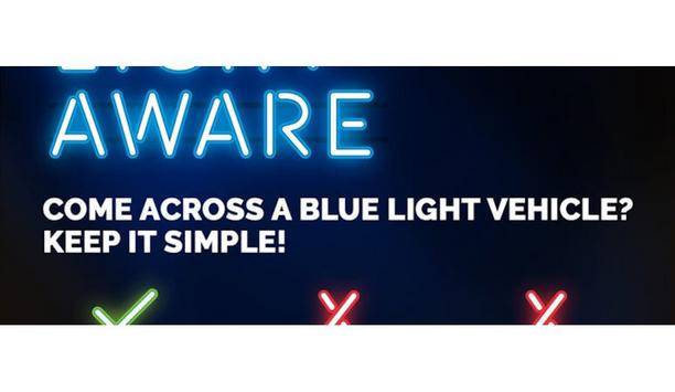 Services Come Together To Offer Blue Light Advice For Road Users