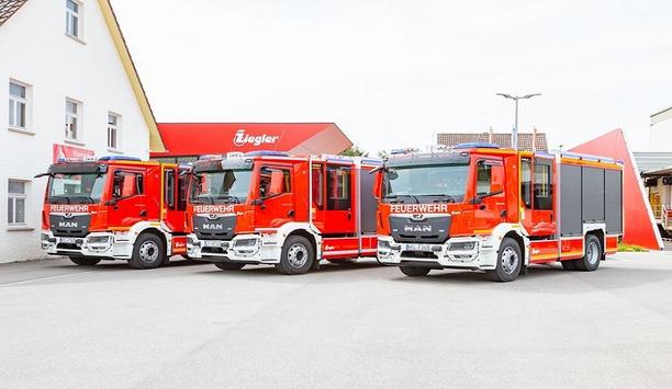 Ziegler Delivers Six New LF 10 To The Fire Departments Kehl And Meißenheim