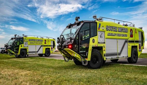 South Metro Fire Rescue And Centennial Airport Upgrade Fleet With Two Oshkosh Striker(R) 4x4 ARFF Vehicles