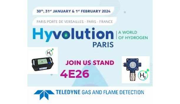 Teledyne Gas & Flame Detection, Innovations In Hydrogen Detection Presented At The Hyvolution Exhibition