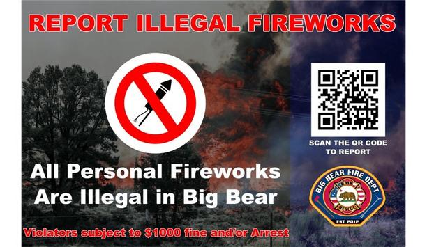Big Bear Fire Department Has A New Way To Report Illegal Fireworks