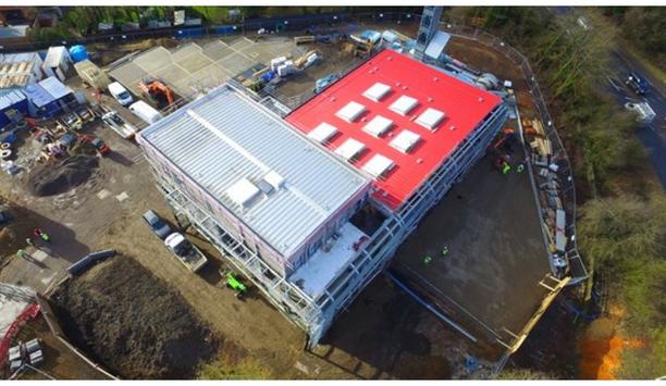 RBFRS Announces The New Theale Community Fire Station Has Reached ‘Topping Out’ Milestone