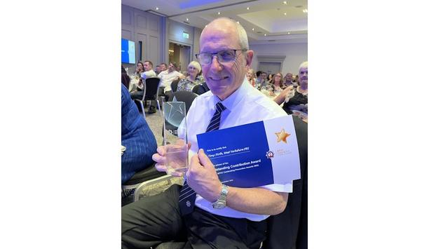 Tony Firth Wins National Fire Prevention Award 2022
