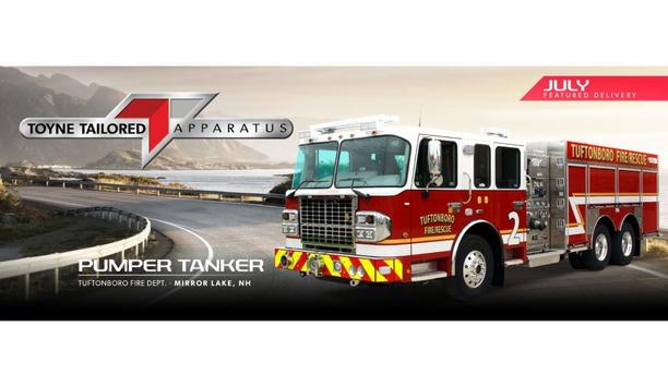 Toyne Adds Pumper Tanker To Tuftonboro Fire Department’s Fleet