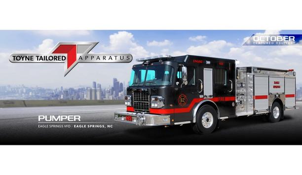 Toyne Provides Their Pumper Vehicle To Enhance Emergency Response Services For Eagle Springs Fire Department