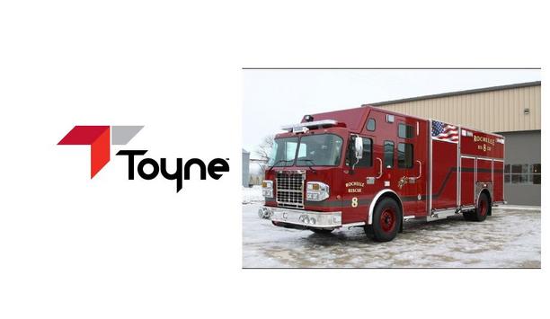 Toyne Provides A New Rescue/Pumper Vehicle To The Rochelle Fire Department As An Upgrade To Their Current Apparatus