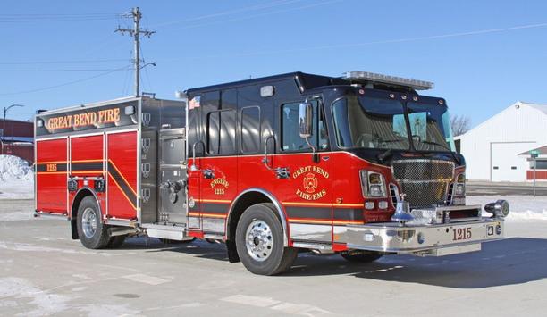 Toyne, Inc. Announces Delivery Of Its Pumper To The Great Bend Fire Department In Kansas