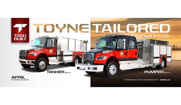 Toyne Provides Four Pumpers And Four Tankers To Enhance Emergency Response For Pottawatomie County Consolidated Fire District