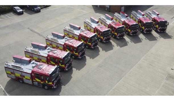 Tyne And Wear Fire And Rescue Service Announces Latest Batch Of Brand New Fleet Of Fire Appliances On The Streets Of Tyne And Wear