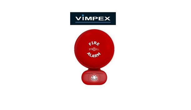 Vimpex Unveils New Look StroBell®, The Combined Fire Alarm Bell And Visual Indicating Device