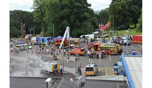 West Yorkshire Firefighters Take Part In The Emergency Services Show 2022