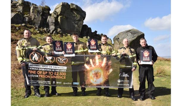 WYFRS: Wildfire Campaign Raises Awareness On Yorkshire Moors