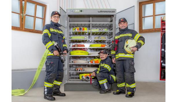 St. Georgen Volunteer Fire Department Deploys Wintersteiger Drytech Drying Locker For Fire Hoses To Ensure Fast Condensation Drying