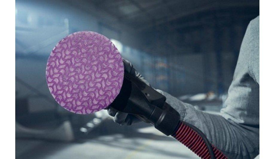 3M Brings Xtract Cubitron II 710W Net Abrasive Disc Dust Free Sanding Solution To Deliver Superior Performance