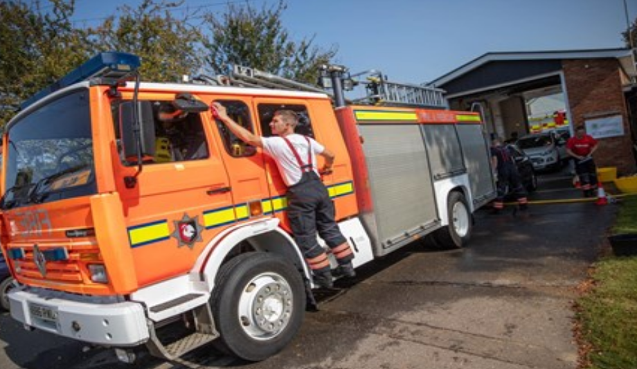 CFRS Raises More Than £7,500 For Charity From Car Washes
