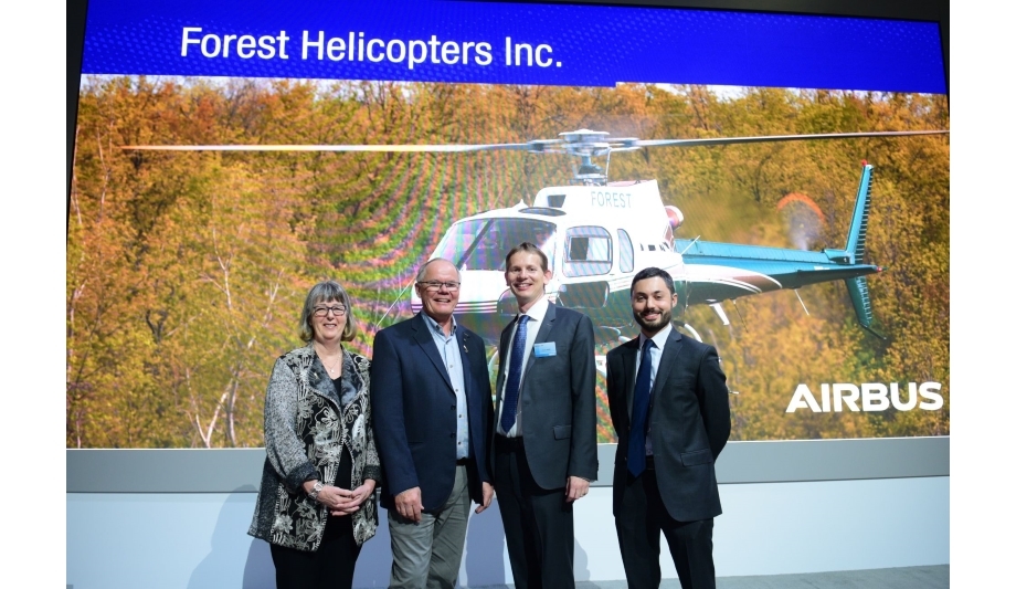 Airbus Helicopters Canada provides H125 helicopter to Forest Helicopters to enhance fire suppression