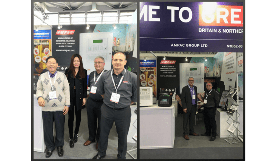 Ampac Showcases Their Range Of Fire Detection Products At Marintec China 2019