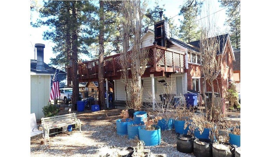 Big Bear Fire Department Alerted To Fire On E Barrett Way