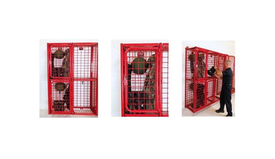SWAT Organizes Their Tactical Gear With GearGrid’s Standard Wall Mount Lockers