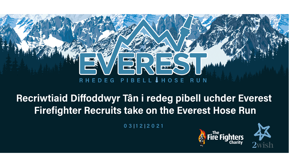 Mid And West Wales Fire And Rescue Service Recruit Firefighters To Hose Run The Height Of Everest For Charity