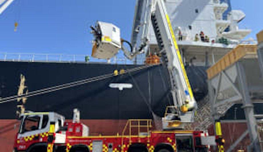 FRNSW Leads SPILLEX 24 Mock Ship Emergency In New South Wales (NSW)
