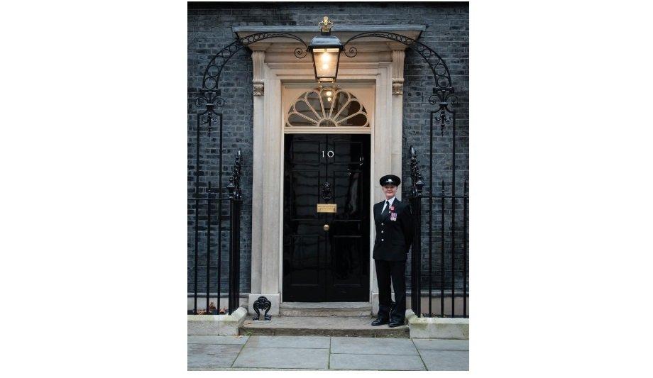 WYFRS Fire Officers Join The King In Honoring The War Dead
