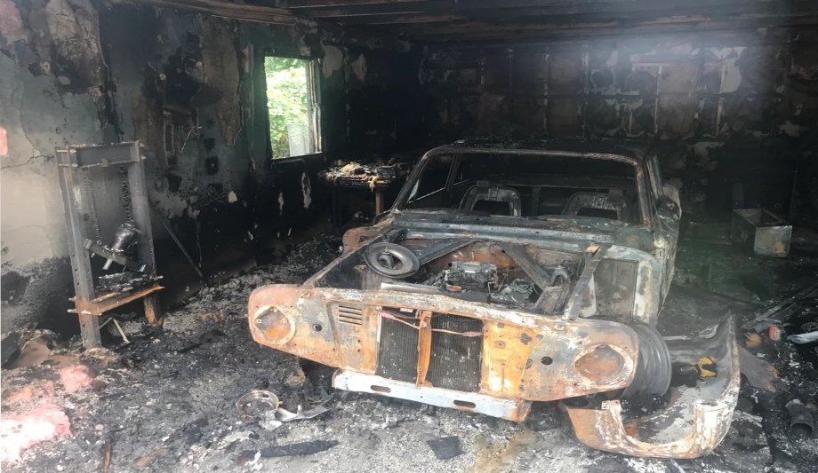 CSVHFD Responds To A Structure Fire In Fort Mitchell