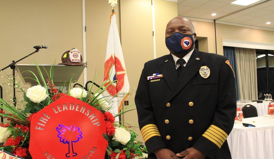 CRFD Fire Chief Aubrey D. Jenkins Becomes New President Of The SC State Association Of Fire Chiefs