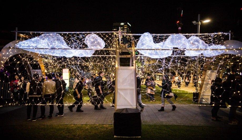 ARA At Vivid Sydney: Inclusive Tumbalong Lights