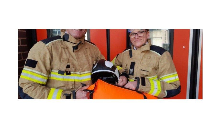Fire And Rescue Staff Prepare To Take On Mammoth 170 Mile Charity Swim