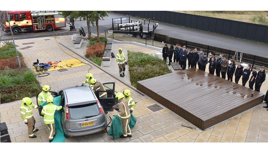West Yorkshire Fire And Rescue Service Gears For Road Safety Week