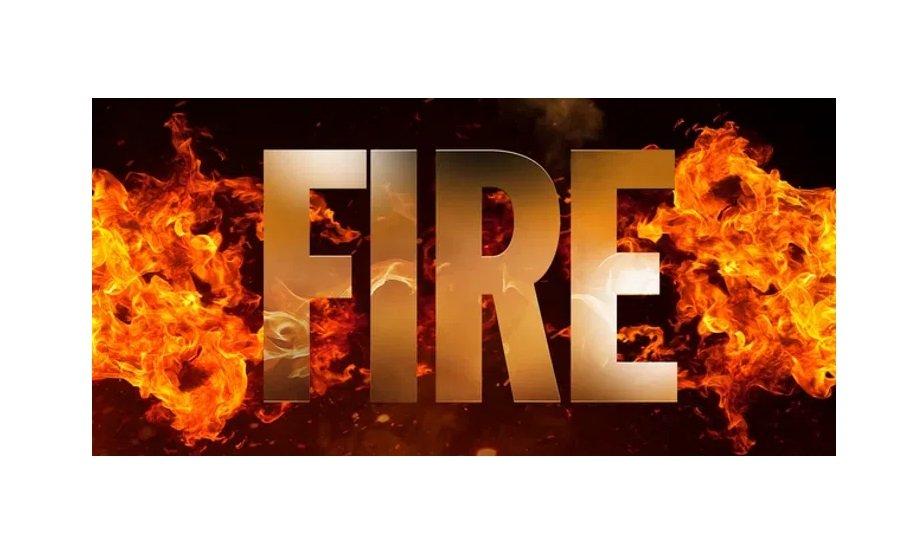 Crews Battle Wildfires In Logan County, Abandoned House Burns Down On Mountain