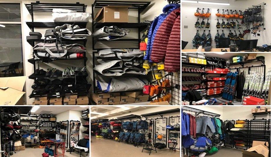 Boston College Recreation Center Installs GearGrid Panels And Shelves