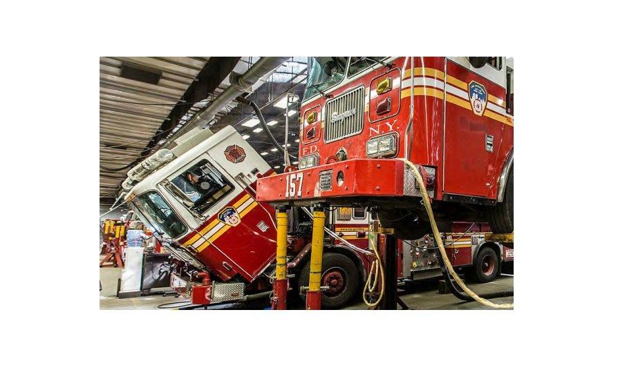 HAIX Visits FDNY Fleet Services
