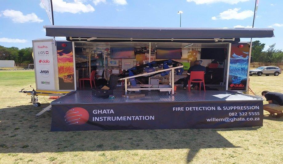 Ghata Instrumentation Display G2 Products On Their Splendid Trailer
