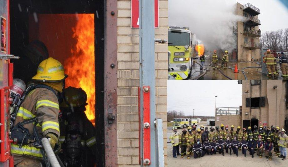 Branchville And Bladensburg Go To MFRI: Live Burn Training Evolutions