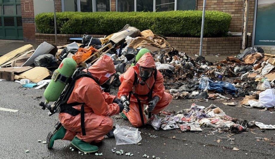FRNSW Handles Toxic Vapor Cloud At Mascot