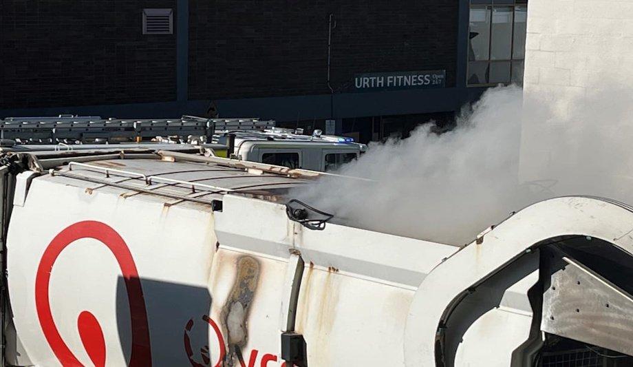 FRNSW Responds to Garbage Truck Fire in Charlestown