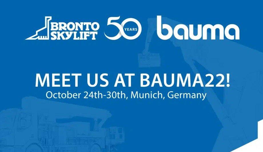 Bronto Skylift At Bauma 2022